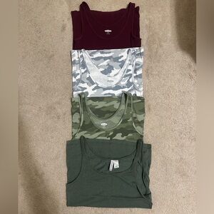 Old Navy and H&M Fitted Tank Tops